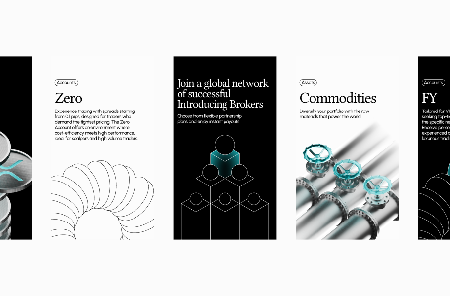 Financial product banners